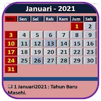 Kalender 2022 den daftar hari libur Indonesia.