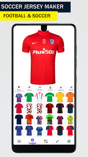 Football Jersey Maker Screenshot 0