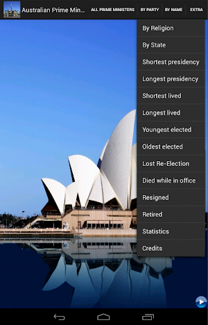 Australian Prime Ministers Screenshot 0