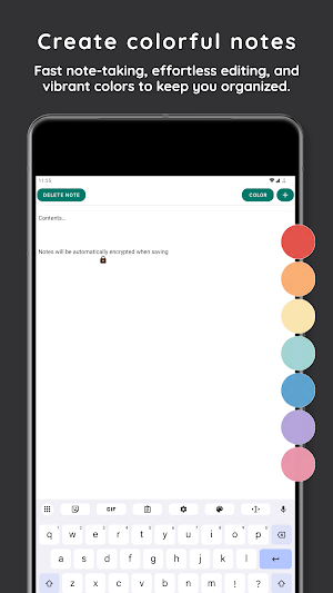 Secure Notes Notepad - Notaker Screenshot 2