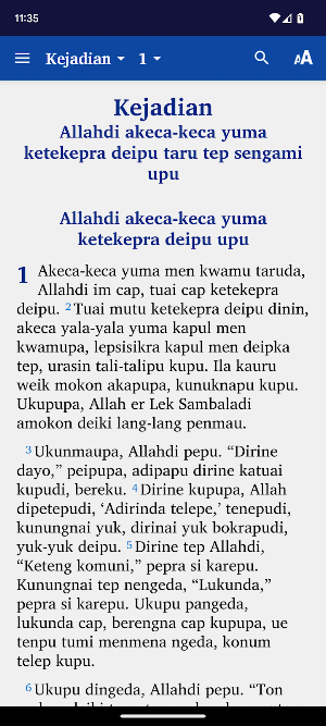 Ketengban Bible Screenshot 0