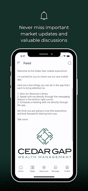 Cedar Gap Wealth Management Screenshot 3