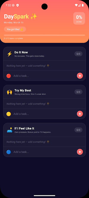 DaySpark Screenshot 0