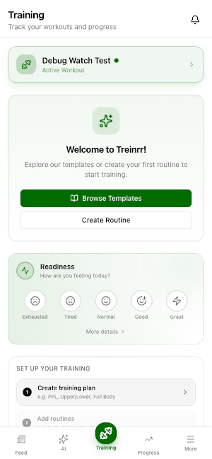 Treinrr Screenshot 0