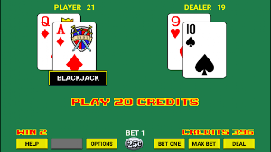 Video Blackjack Screenshot 0