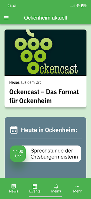 MeinDorfNet Screenshot 1