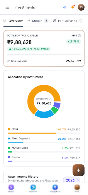 WealthyNest: Budget & Wealth Screenshot 3