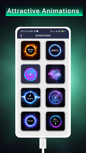 Battery Charging Animation 4D Screenshot 2