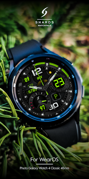 SH016 Watch Face, WearOS watch Screenshot 3