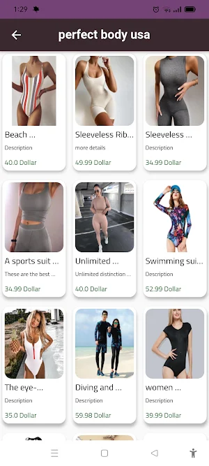 Perfect body.USA Screenshot 2
