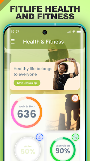 FitLife: Health & Fitness Screenshot 2