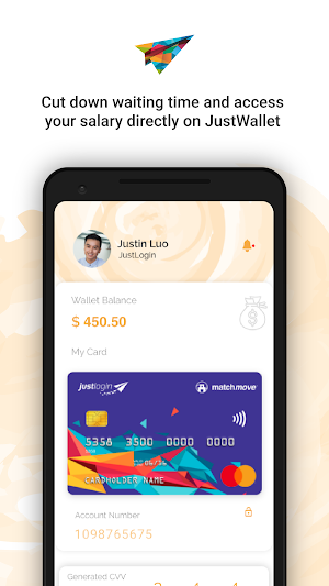 JustWallet Screenshot 0