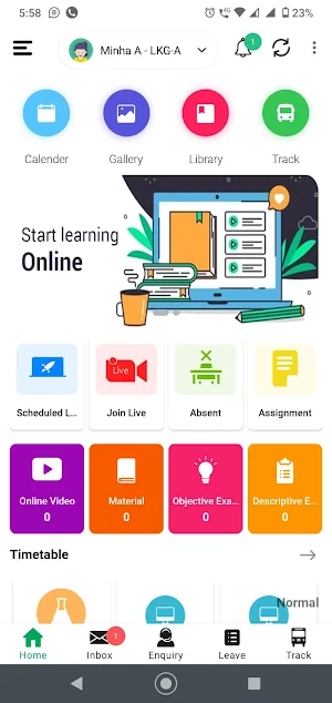 AZHAR EM SCHOOL Screenshot 2