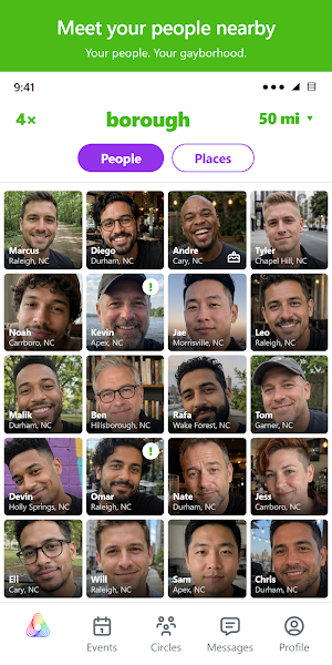 Borough: LGBTQ Social Screenshot 0