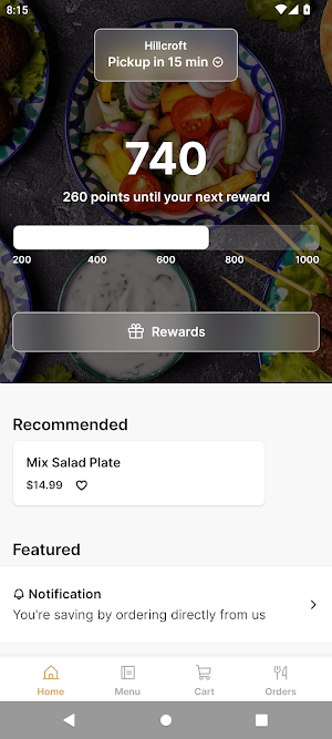 Busy Boy Mediterranean Grill Screenshot 0