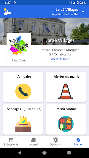 IntraMuros: l'essentiel de votre territoire Screenshot 0