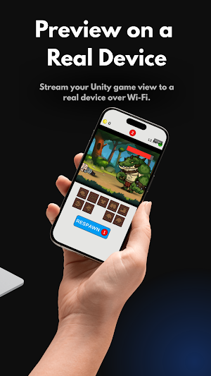 GamePeek Unity Remote Display Screenshot 1