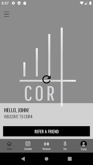 Cor4 Fitness Screenshot 0