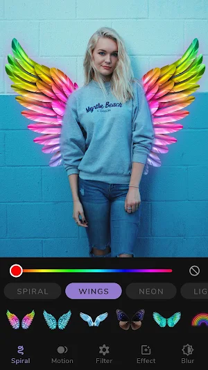 Neon Photo Effect Editor Screenshot 1