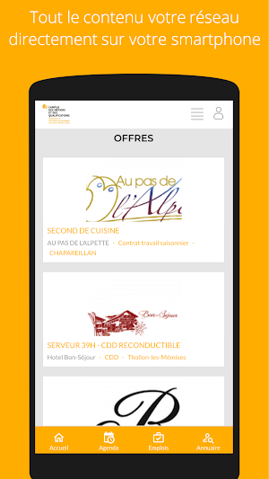 Resopro Hôtellerie Tourisme Screenshot 2