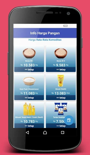 Harga Pangan Sleman Screenshot 2