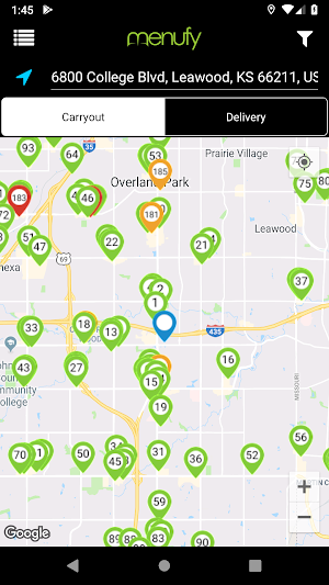 Menufy Food Delivery & Carryout Screenshot 2