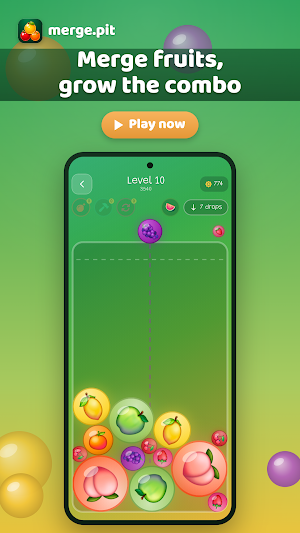 merge.pit · Merge Fruits Screenshot 0