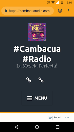 Cambacua Radio Screenshot 1