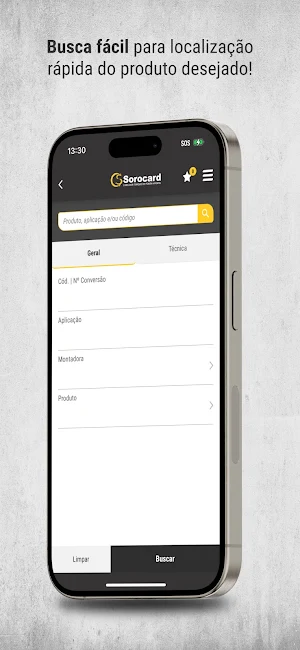 Sorocard - Catálogo Screenshot 1