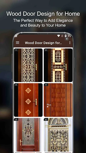 Wood Door Design for Home Screenshot 0