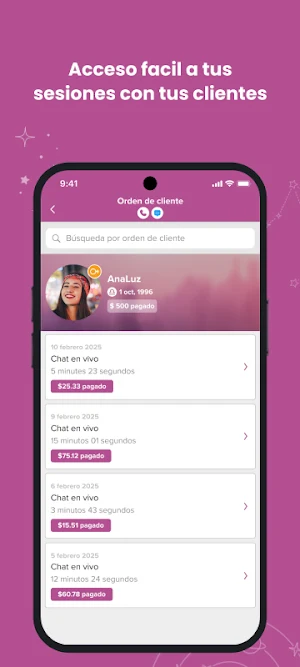 Psíquicos para Asesores Screenshot 2