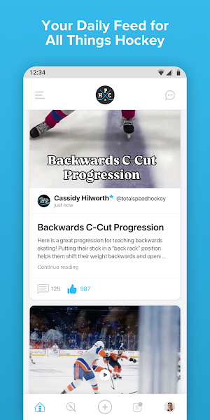 Hockey Players Club Screenshot 0