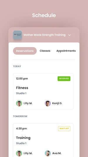 Mother Made Strength Training Screenshot 2