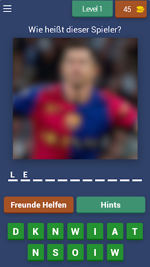 UCL Halbfinale Spieler Quiz Screenshot 1