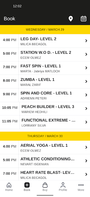 SPARK Athletic Screenshot 1
