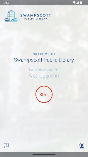 Swampscott Library Self-Check Screenshot 0