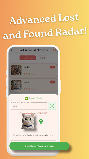 PetTrack: Pet Care & Tracking Screenshot 1