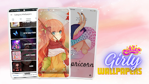 Cute Girly Wallpapers Kawaii Screenshot 3