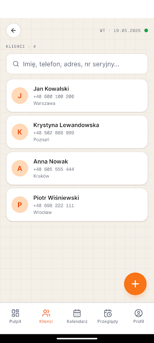 Hvacio: Serwis HVAC, Przeglądy Screenshot 1