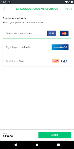 Boletomóvil Screenshot 3