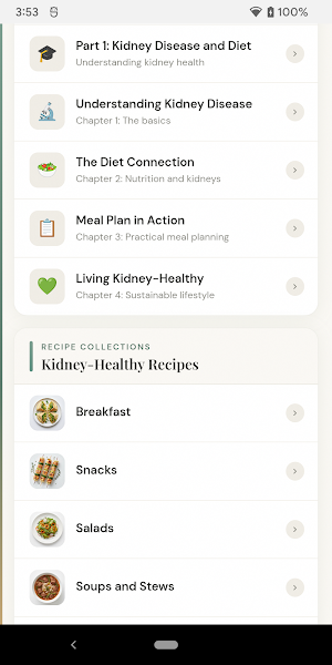 Renal Diet - Kidney Recipes Screenshot 2