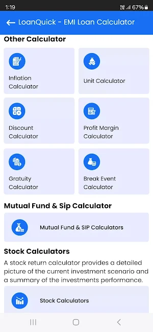 LoanQuick - Finance Calculator Screenshot 0