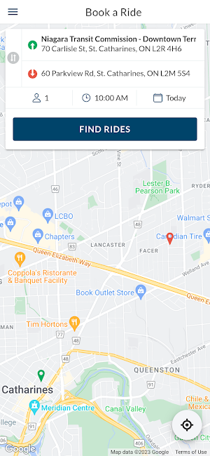 Niagara Region Transit Plus Screenshot 2