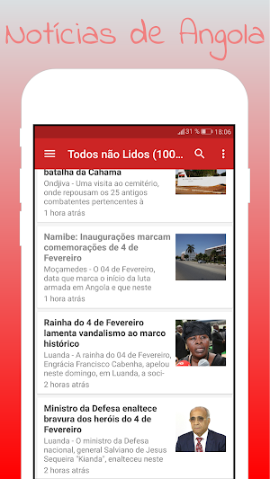 Angola Newspapers Screenshot 1