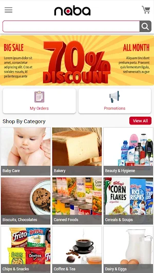 Naba Supermarket Screenshot 0