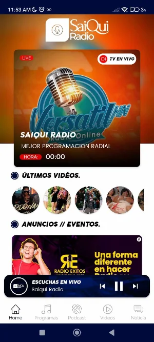 Saiqui Radio Screenshot 2