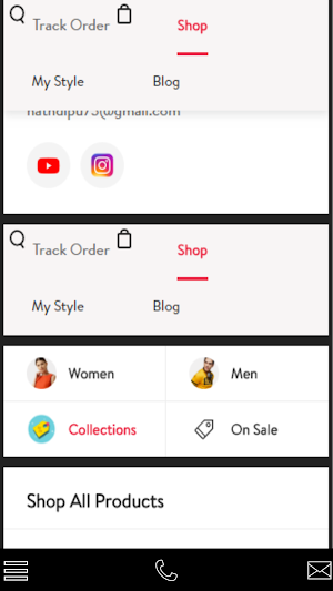 Nath store online shopping app Screenshot 1