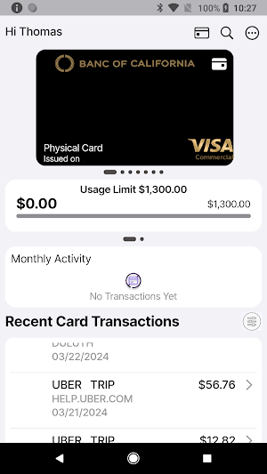 Banc Cards Screenshot 3