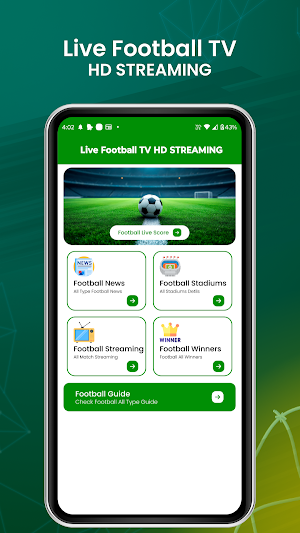 Live Football TV HD Streaming Screenshot 0