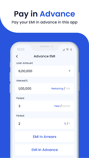 EMI Loan Calculator - Easy EMI Screenshot 2